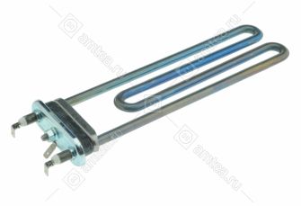 ТЭН (нагреватель) L=240 мм, 2050W, прямой без отверстия стиральных машин