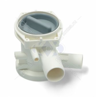 Корпус фильтра (улитка) сливного насоса стиральной машины Bosch, Siemens