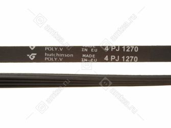 Ремень 1270 J4 (черный) стиральной машины