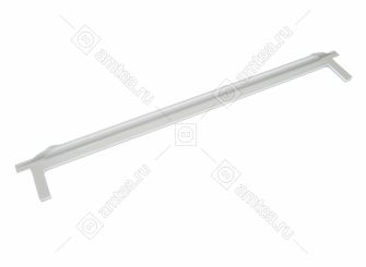 Ограничитель полки (задний, с бортиком) холодильника Beko 49см