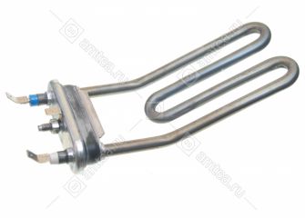 ТЭН (нагреватель) L=145 мм, 1900W, гнутый без отверстия стиральной машины Ardo S1000