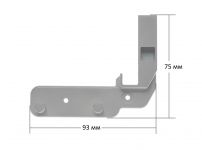 Кронштейн полки (левый) холодильника Атлант