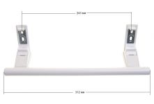 Ручка двери холодильной/морозильной камеры (белая) L=310 mm LIEBHERR