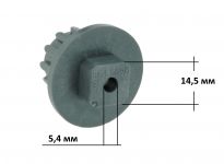Втулка (муфта) шнека мясорубки Bosch ORIGINAL