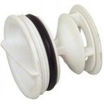 Фильтр (крышка, заглушка) насоса (белый) стиральной машины Bosch, Siemens 