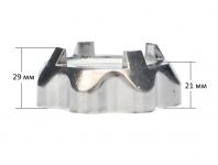 Гайка корпуса шнека мясорубки Elenberg, Vitek, Scarlett, Polaris