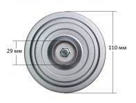 Мотор (двигатель) пылесоса Philips 1600W H=108/40mm D=111/92mm HX-70L