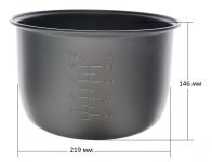 Чаша с тефлоновым покрытием 5 л. мультиварки VIGOR 