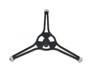 Крестовина (куплер, ролики) вращения тарелки СВЧ печи LG