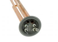 ТЭН (нагреватель) водонагревателя 2500W RF 64 Китай (медь, М4, клеммы под разъем + под винт, фланец 64 мм) 
