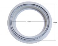 Манжета люка стиральной машины Bosch, Siemens, Indesit, Stinol, Whirlpool, Edera, Siltal