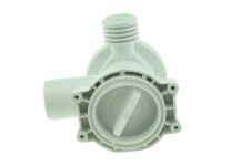 Корпус фильтра (улитка) сливного насоса стиральной машины Indesit, Ariston