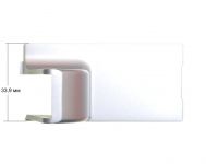 Заглушка петли левая (верхняя) холодильника Gorenje