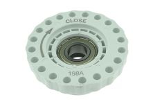 Суппорт в сборе SKL левый, с противоп. стороны шкива (6203+VA22) стиральной машины Electrolux, Zanussi, AEG