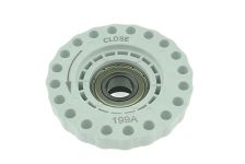 Суппорт в сборе SKL правый, со стороны шкива (6203+VA22) стиральной машины Electrolux, Zanussi, AEG