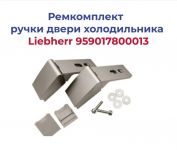Ремкомплект ручки(серый) двери холодильника Liebherr