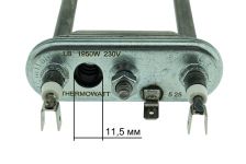 ТЭН (нагреватель) L=200 мм, 1950W, прямой с отверстием стиральной машины Electrolux, Zanussi