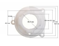 Держатель корпуса шнека мясорубки Philips