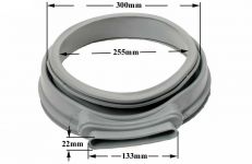 Манжета люка стиральной машины Indesit, Ariston