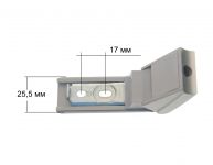 Ремкомплект (серый, серебристый) ручки двери холодильника Liebherr