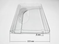 Панель передняя (прозрачная) холодильника Атлант