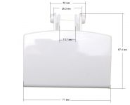 Ручка люка стиральной машины Electrolux, Zanussi Not Original