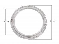 Внутреннее обрамление люка (без петли) стиральной машины Samsung