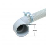 Шланг сливной (вход Г-образный) стиральной, посудомоечной машины 1,8 м Ø20/30 мм